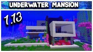 How To Make An Underwater House In Minecraft | (1.13 WORLD DOWNLOAD)