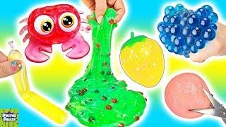 Squishy Cutting Week Day 4! Making SLIME Out of Squishy Toys! Doctor Squish
