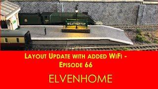 N Gauge Model Railway Layouts - Layout Update with WiFi - Elvenhome EP66