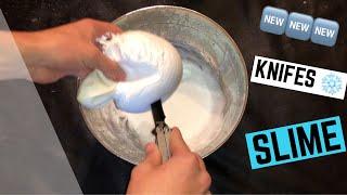 How to make slime video! Balloon popping! Butteryfly knife tricks! SO SATISFYING!