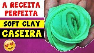 Como fazer SOFT CLAY CASEIRA para Slime | TIO LUCAS
