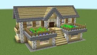 How to make a Minecraft house (In French)