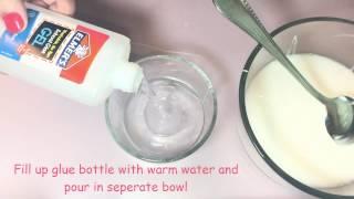 DIY How To Make Basic Slime