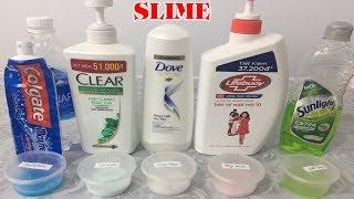 WATER SLIME! Testing NO GLUE NO BORAX Water Slime Recipes! Slime DIY