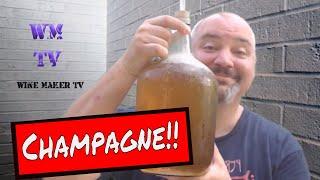 How to Make Champagne | How to Make Sparkling White Wine