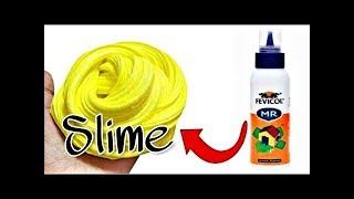 How to make slime with Fevicol and Colgate Toothpaste. 1000% Working Real Slime Recipe.