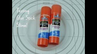 Testing Glue Stick Slime!?