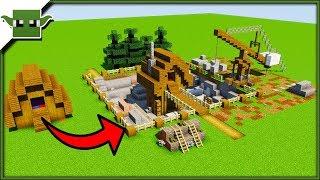 Minecraft Village Transformation -  Stone Cutter's House 1.14 Update (Snowy Village)