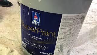 How to paint walls in one coat with BEHR MARQUEE® Interior Paint in Modern Gray SW 7632