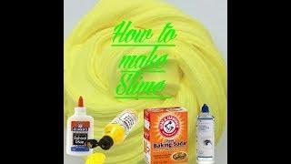 How to make slime easy steps...????