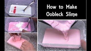 How to Make: Oobleck Slime | 2-Ingredient Recipe! | Easy Budget Kids Activity | UK