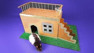 How to make Amazing Rat House from Cardboard