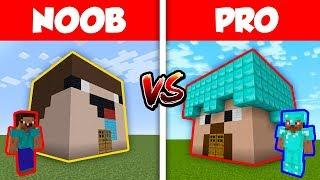 Minecraft Noob Vs Pro Diamond House Vs Dirt House