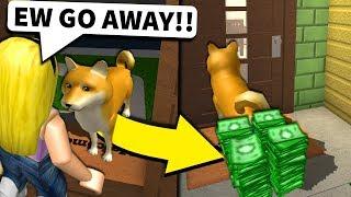 If Bloxburg players let this DOG in their house I MAKE THEM RICH