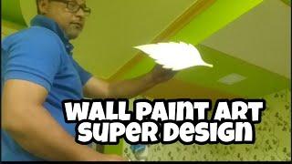 Wall paint art Nazim rajput