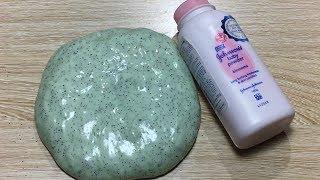 DIY Baby Powder Slime , How To Make Slime with Baby Powder and Hand Soap No Glue, Face Mask, Lotion!