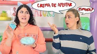 MAKING SLIME IN SPANISH CHALLENGE! Slimeatory #557