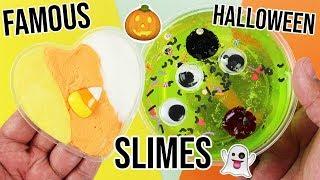 EXPOSING FAMOUS HALLOWEEN SLIME RECIPES!!! ????