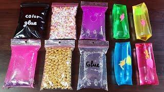 Making Jiggly Slime With Bags And Slippery Stress Toys #2