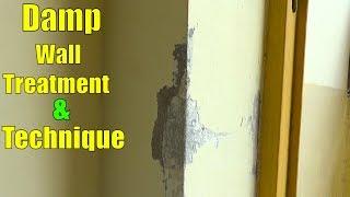 How to Treat Damp Walls Before Painting | Wall Painting Techniques