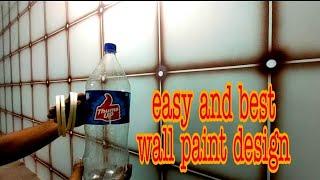 Easy wall paint Spray paint art Nazim rajput