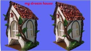 how to make dream house ||diy beautiful room decoration idea||dustu pakhe