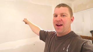 READY to TEXTURE & PAINT! (Mudding Drywall in Bathroom)