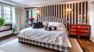 Beautiful Bedrooms with Striped Accent Walls, Creative Ideas