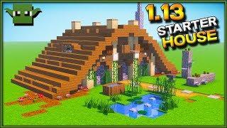 Minecraft How to Build a 1.13 Survival Base Tutorial - Aquatic Update House