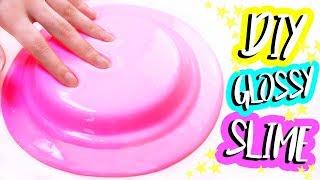 How To Make The Best Glossy Slime! SUPER Clicky Slime Recipe!