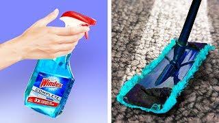20 UNUSUAL AND EASY CLEANING HACKS TO MAKE YOUR HOUSE SPARKLE