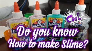 How to make Slime using Elmers glue.