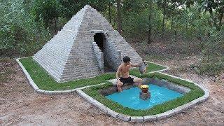 Build Pyramids And Fish Pool By Ancient Skill