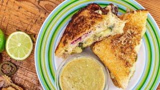 How To Make Turkey Grilled Cheese with Suiza Dipper By Rachael