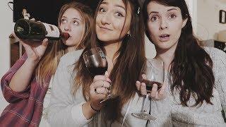 - TRUTH OR DRINK WINE NIGHT WITH COLLEGE FRIENDS -