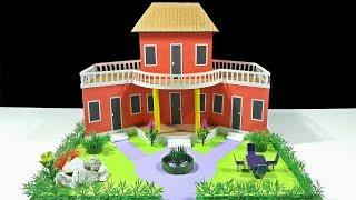 How To Make Beautiful Dream House With Cardboard DIY Dream House