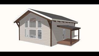Simple House Build - Design, Foundation, Floor Framing -Episode 1