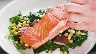 Seared Salmon with Summer Vegetables | 40 Best-Ever Recipes | Food & Wine
