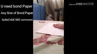 How To Make Paper Airplane That flies back to u. (Boomerang Airplane)