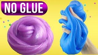 NO GLUE HOME INGREDIENTS SLIME! Easy Slime Recipes Under 5 Minutes