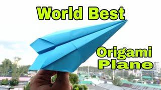 How to make a origami best paper airplane that can fly far|| origami F-13