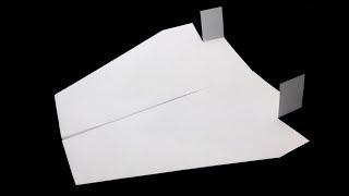 How to make a super jet paper airplane that flies far easy | Origami jet airplane easy | Galileo
