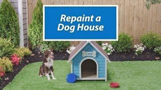Ask SW : How To Repaint a Dog House - Sherwin-Williams