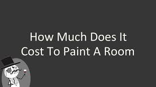 How much does it cost to paint a room