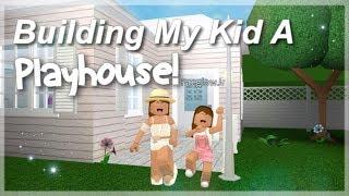 Building My Kid a House In Bloxburg! | Roblox Welcome to Bloxburg