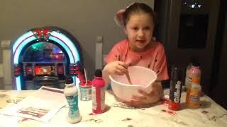 How to make slime tutorial by a 7 year old????????