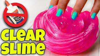 INSTANT CLEAR SLIME RECIPE TESTING! 1 INGREDIENT CLEAR SLIME