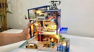 DIY BARBIE DREAM HOUSE ~ Barbie Three-STOREY DOLLHOUSE with SWIMMING POOL