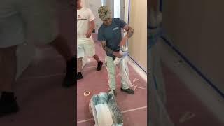 How to paint walls with an 18 inch roller