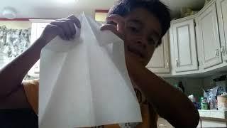 How to make a paper airplane no intro